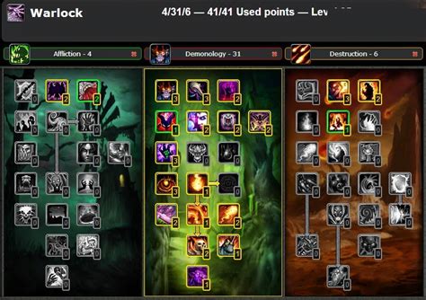Demonology warlock pvp talents - The DPS Warlock Talent builds guide has the best builds for Level 60 covered. We propose builds for all specializations, with a focus on SM/Ruin or DS/Ruin for PvE. Our PvP Warlock guide is where you can find PvP builds for all 3 specializations, as well as various tricks and tips for PvP combat.